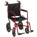 Refuah Lightweight Expedition Transport Wheelchair with Hand Brakes RE1776